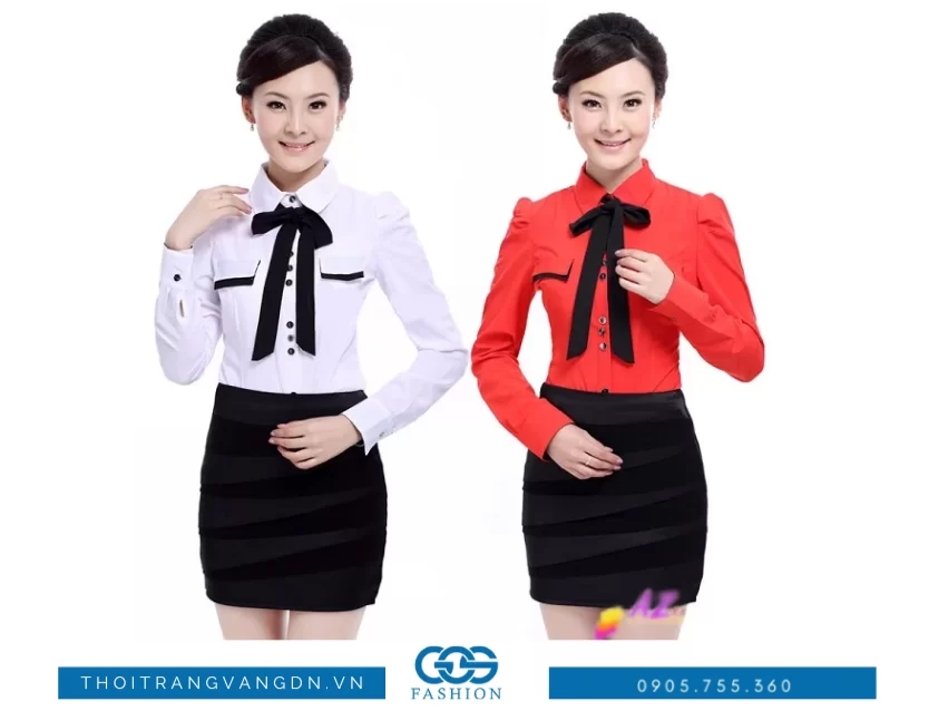 Thời Trang GOS - Địa chỉ may đo đồng phục lễ tân Đà Nẵng uy tín